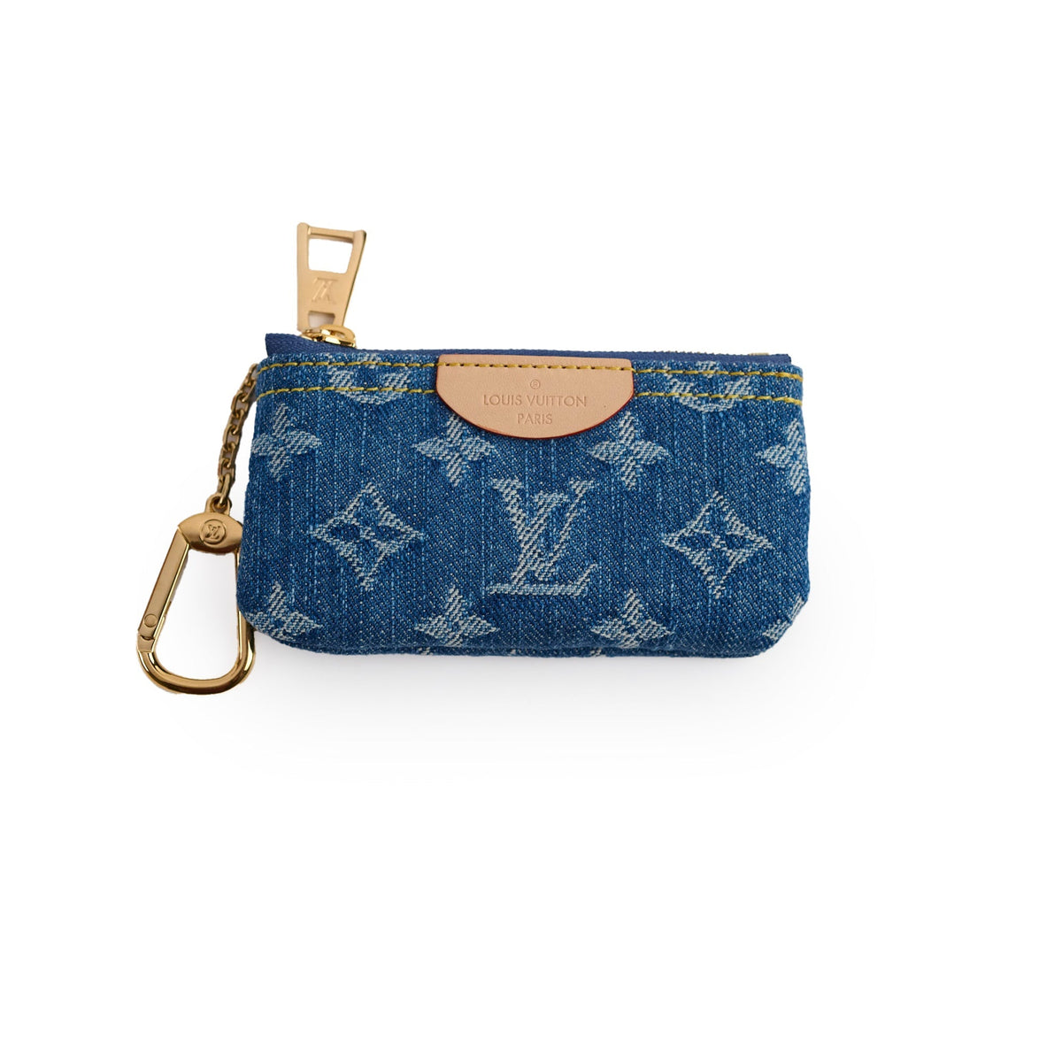 Louis Vuitton Denim Key Pouch - photo 1