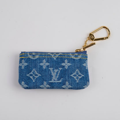 Louis Vuitton Denim Key Pouch - photo 2