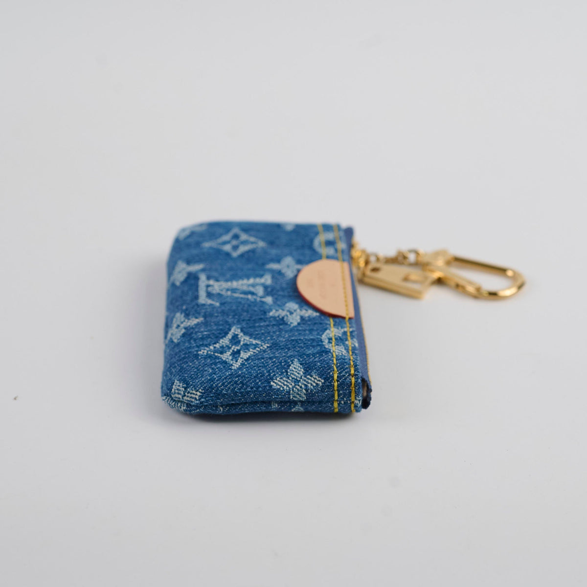 Louis Vuitton Denim Key Pouch - photo 3