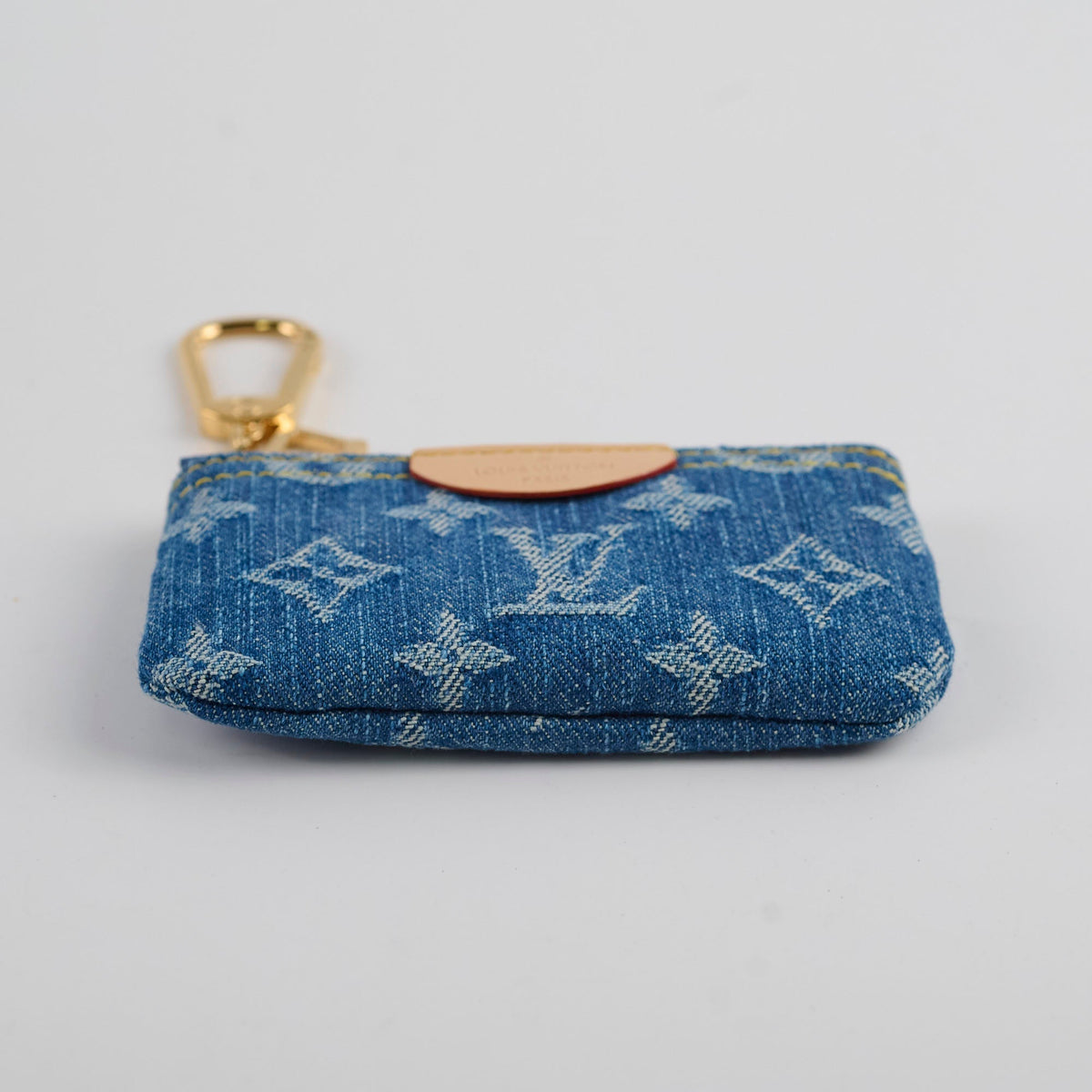 Louis Vuitton Denim Key Pouch - photo 4