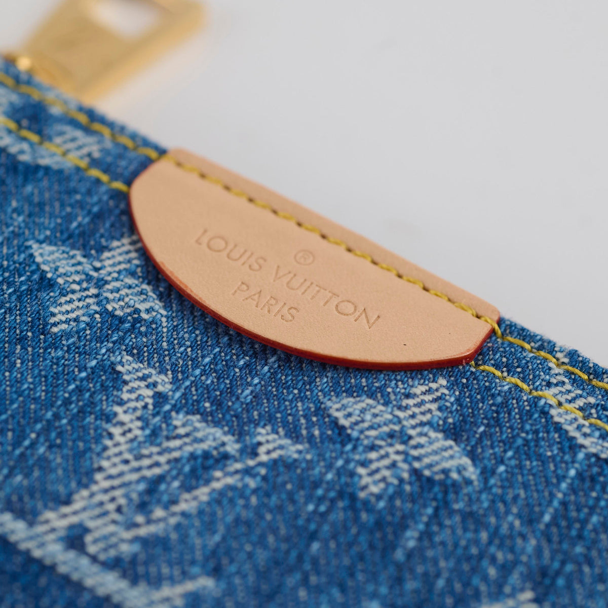 Louis Vuitton Denim Key Pouch - photo 7