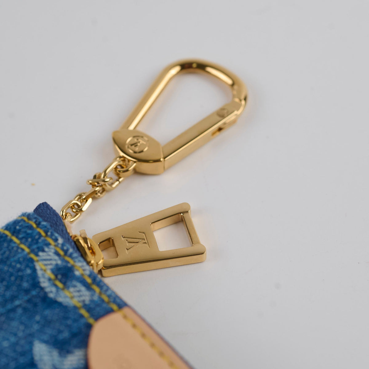 Louis Vuitton Denim Key Pouch - photo 6