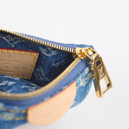 Louis Vuitton Denim Key Pouch - photo 5