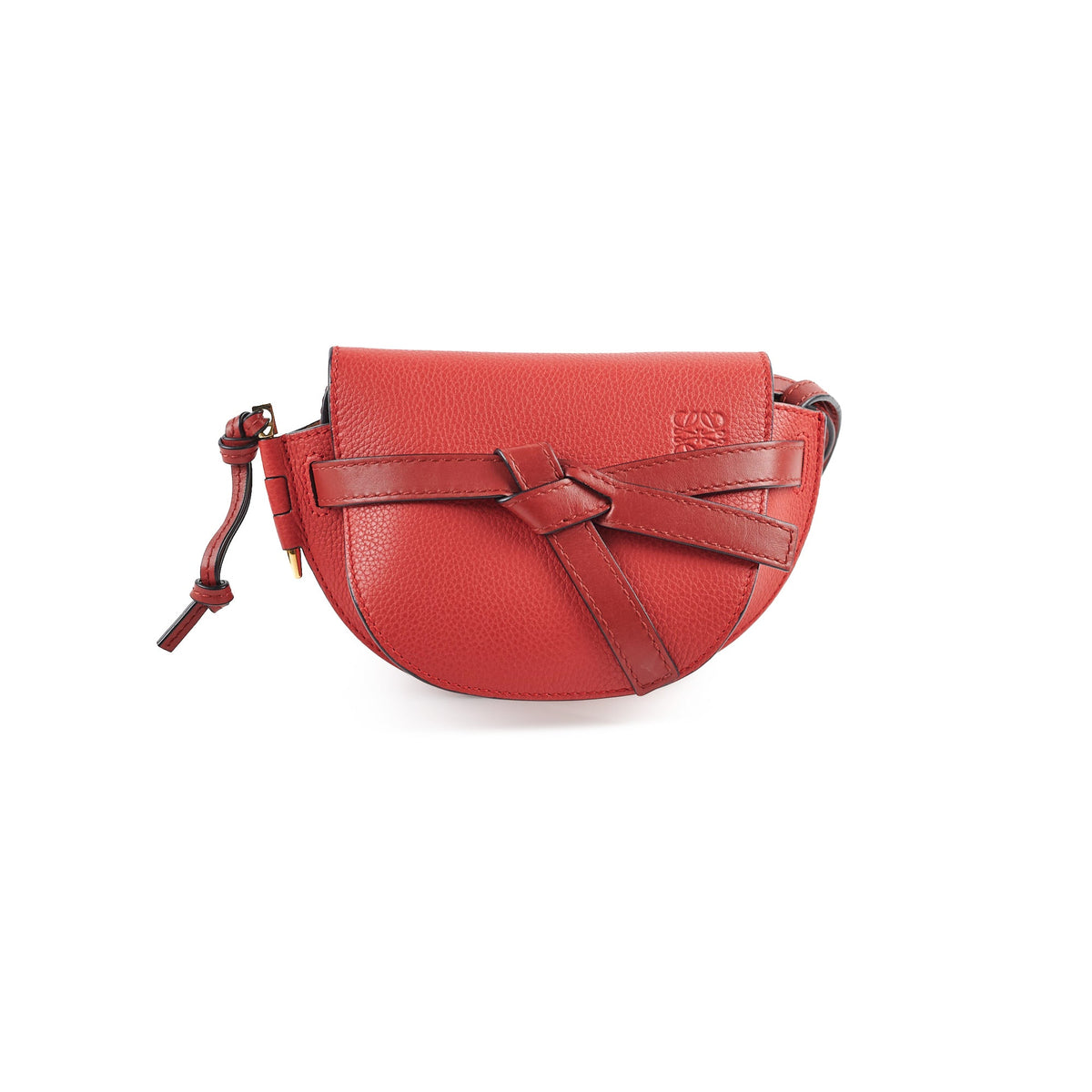 Loewe Mini Gate Crossbody Bag Red - photo 1