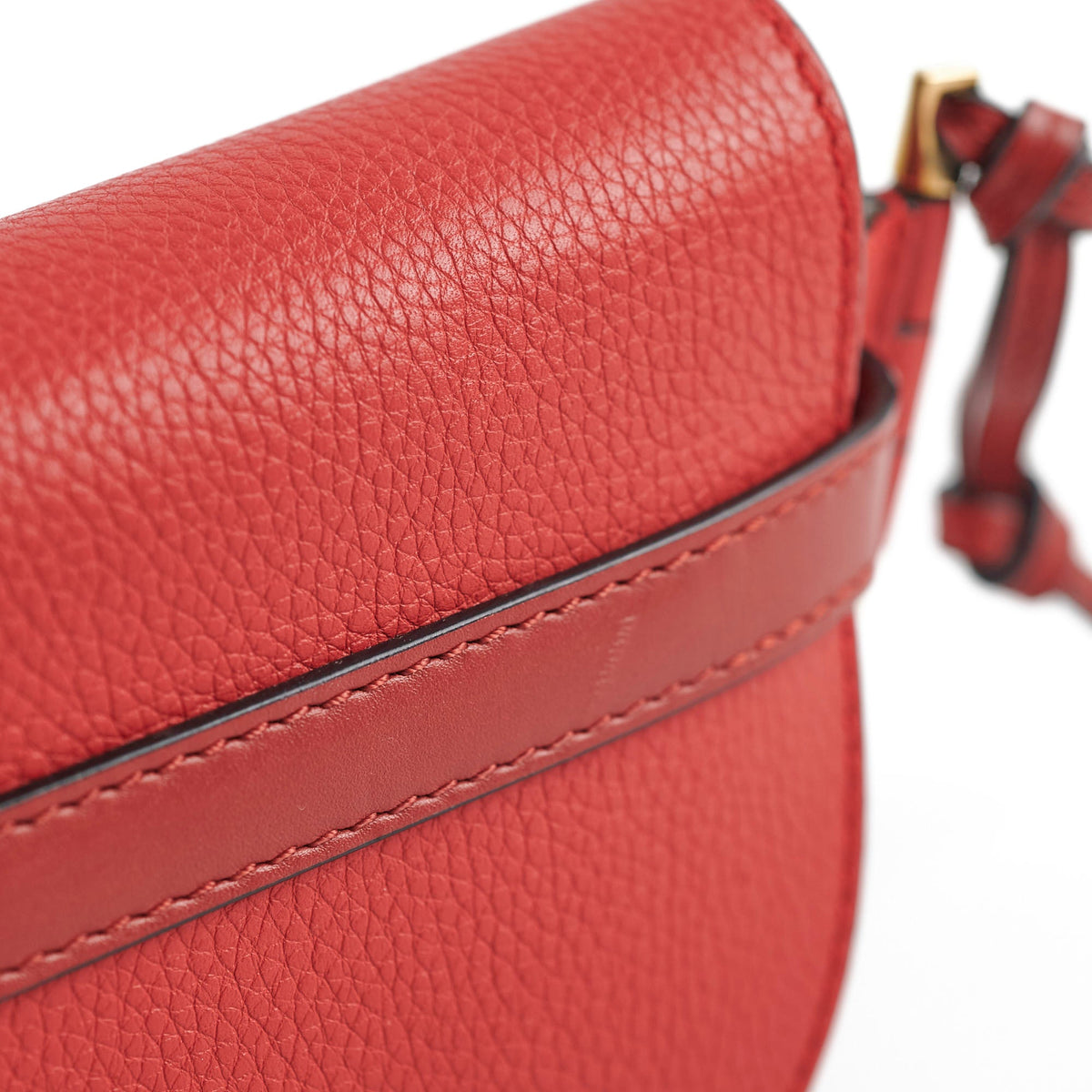 Loewe Mini Gate Crossbody Bag Red - photo 12