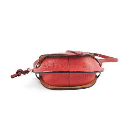 Loewe Mini Gate Crossbody Bag Red - photo 4