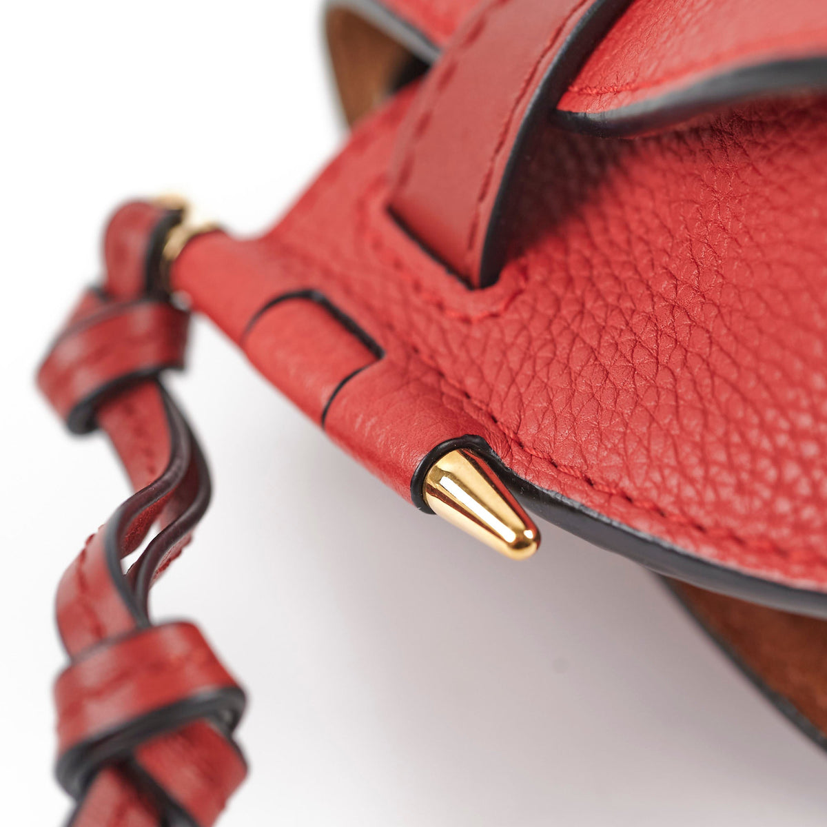 Loewe Mini Gate Crossbody Bag Red - photo 10