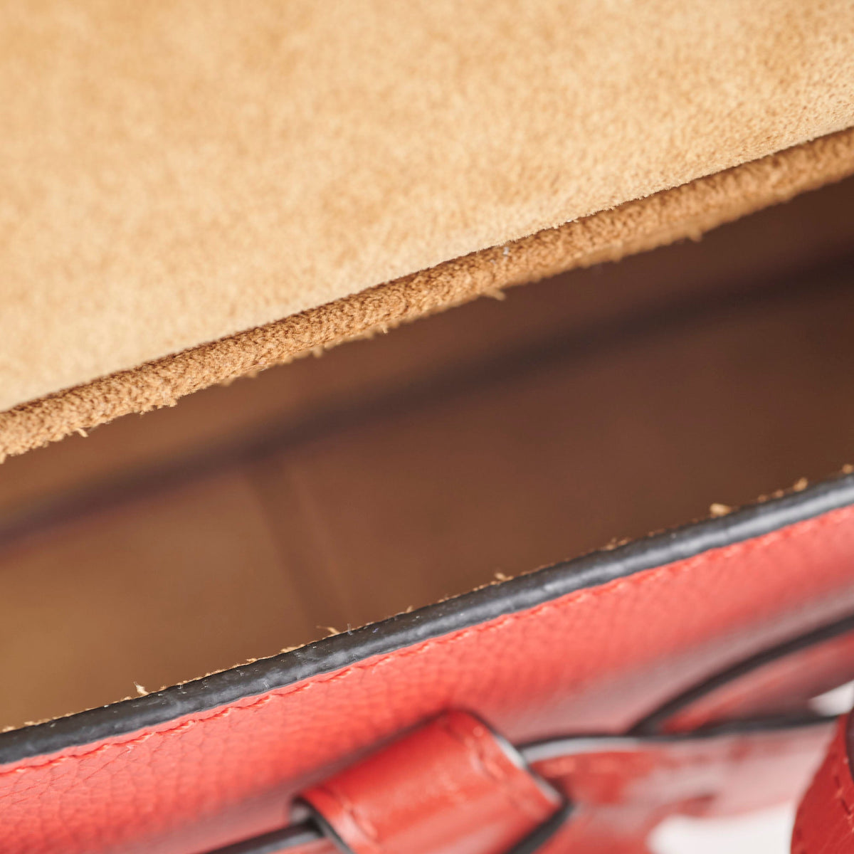 Loewe Mini Gate Crossbody Bag Red - photo 7