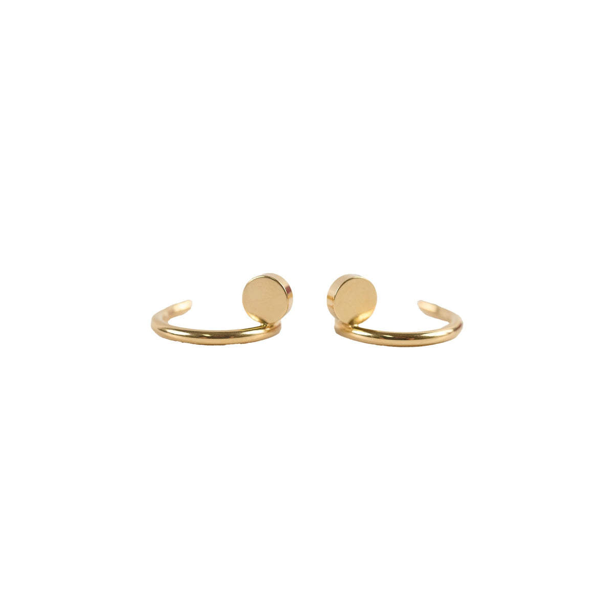Cartier Juste un Clou hoop earrings, small model - photo 1