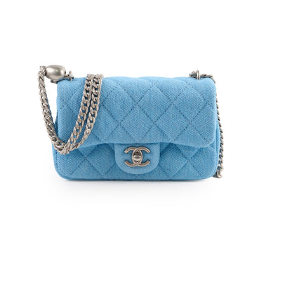 Chanel Seasonal Denim Rectangular Blue 2024 - photo 1