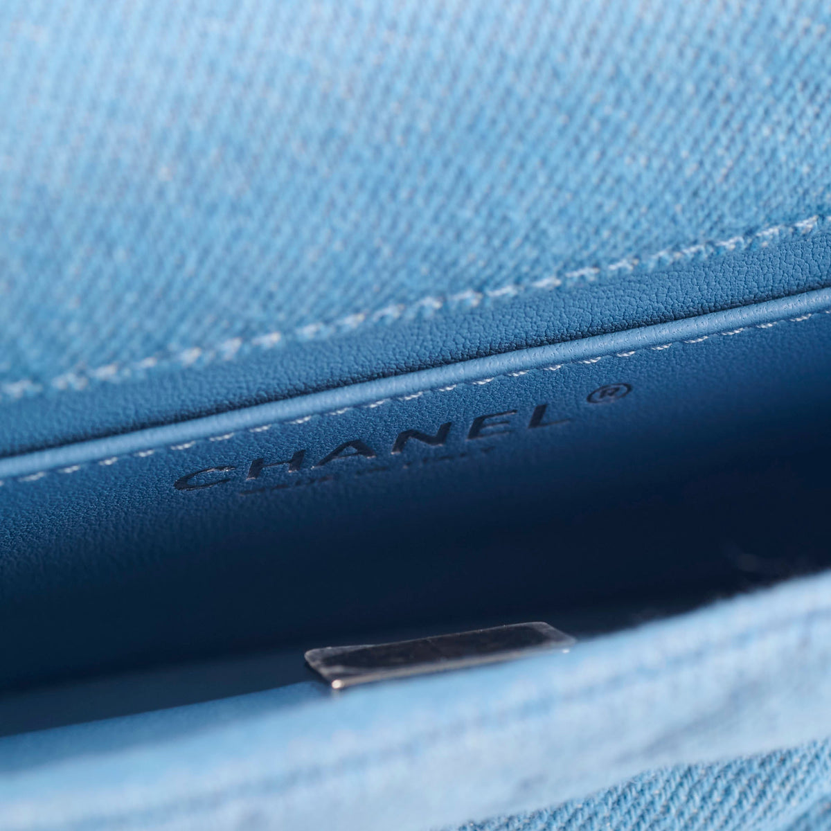 Chanel Seasonal Denim Rectangular Blue 2024 - photo 5