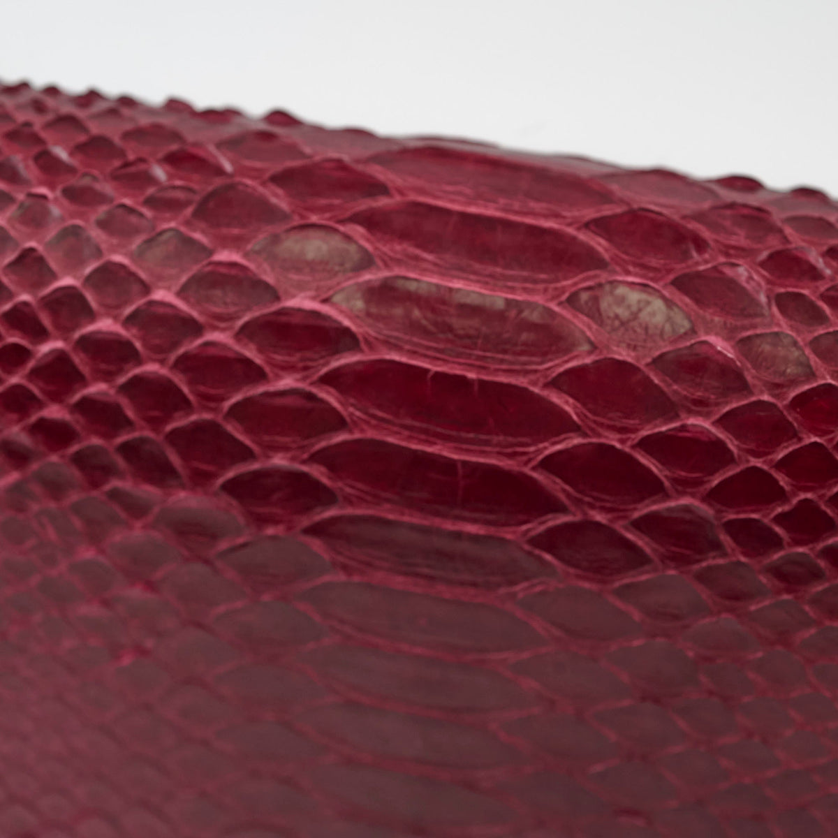 Celine Python Medium Classic Box Burgundy - photo 17