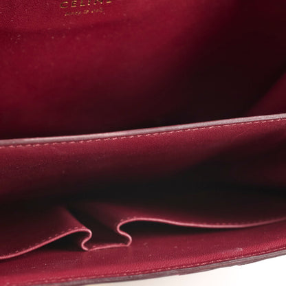 Celine Python Medium Classic Box Burgundy - photo 6