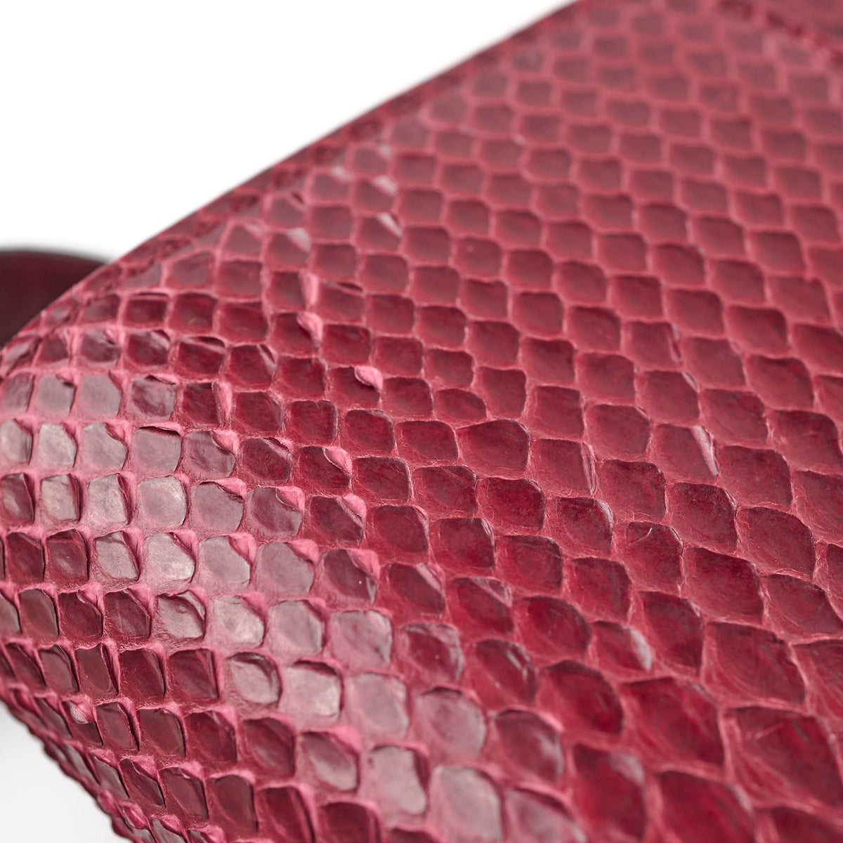 Celine Python Medium Classic Box Burgundy - photo 14