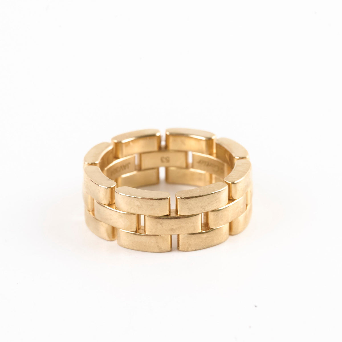 Cartier MAILLON PANTHÈRE Yellow Gold Ring size 53 - photo 8