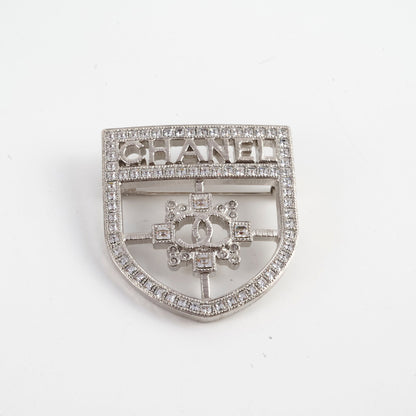 Chanel Shield Crystal Brooch - photo 2