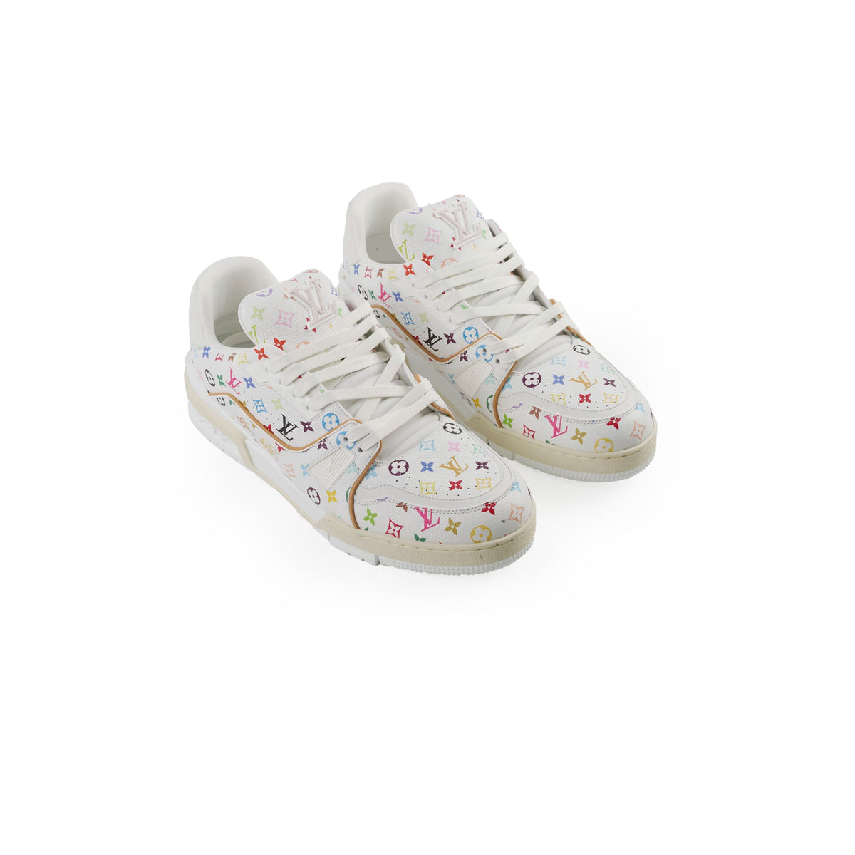 Louis Vuitton x Murakami Multicolour Trainers White Size 9.5 (US) - photo 1