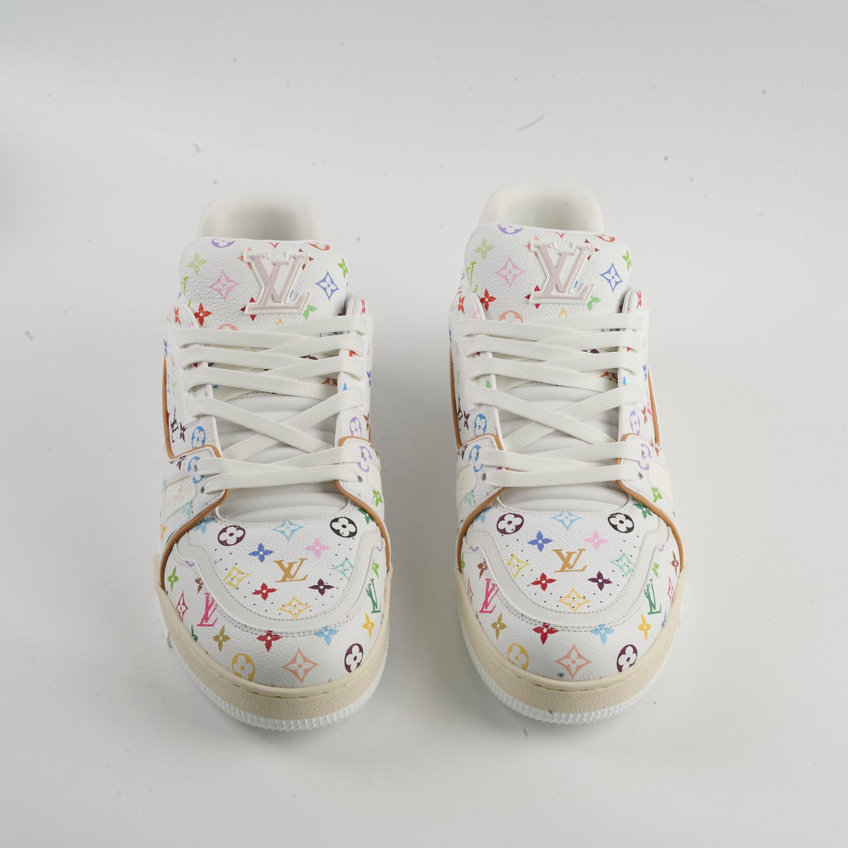 Louis Vuitton x Murakami Multicolour Trainers White Size 9.5 (US) - photo 4