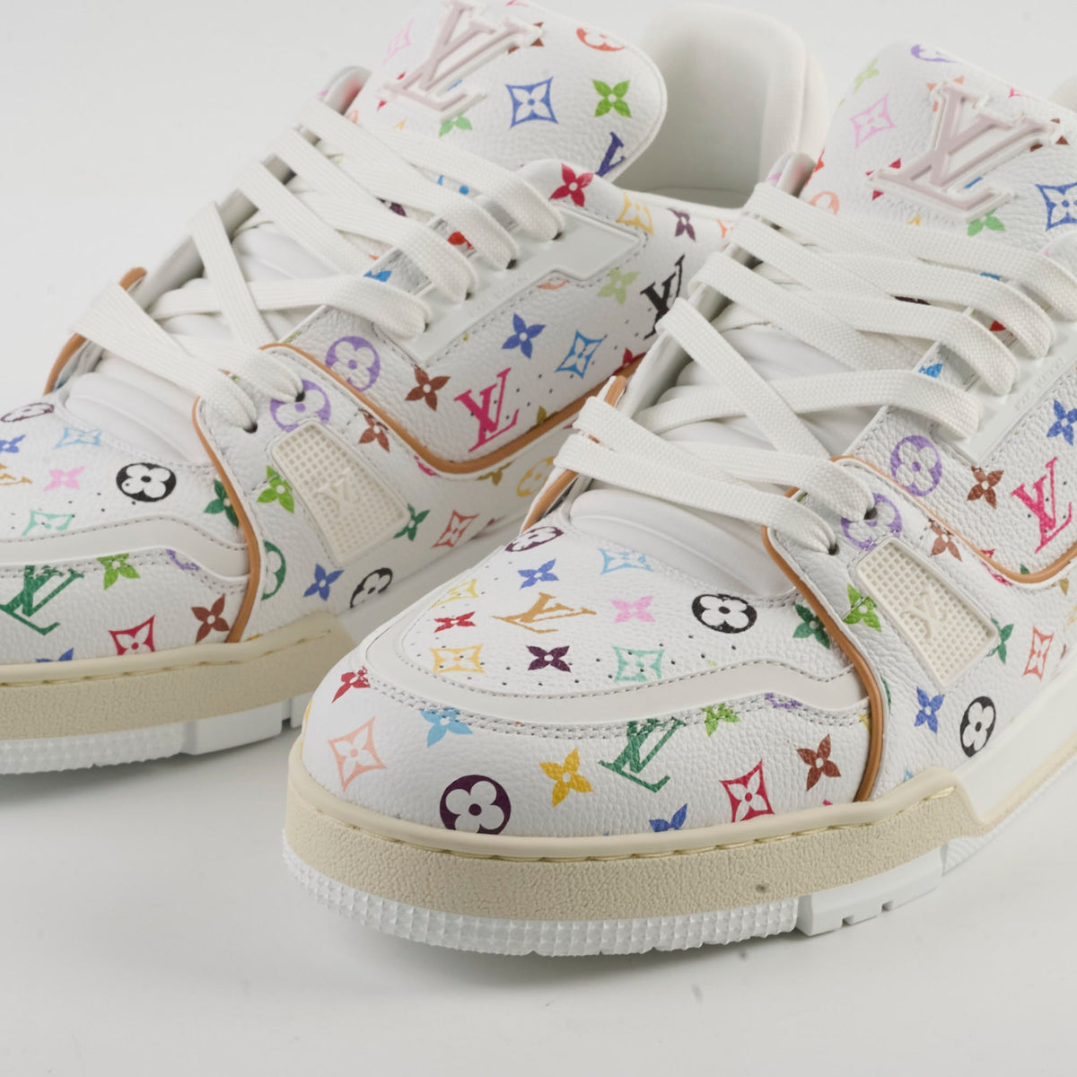 Louis Vuitton x Murakami Multicolour Trainers White Size 9.5 (US) - photo 8
