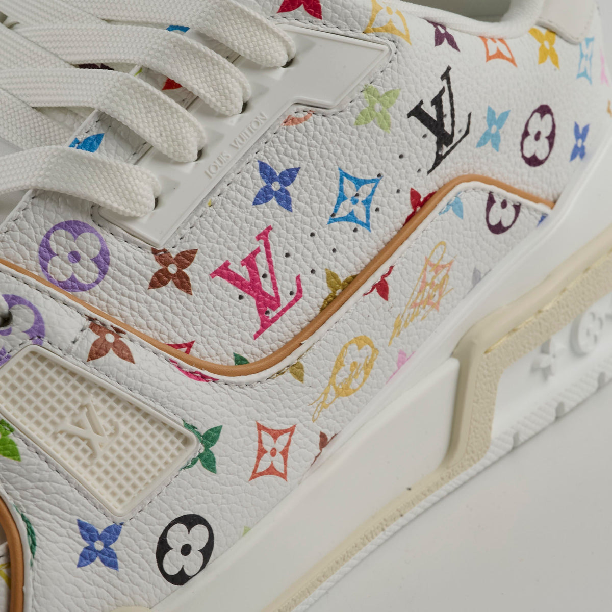 Louis Vuitton x Murakami Multicolour Trainers White Size 9.5 (US) - photo 7