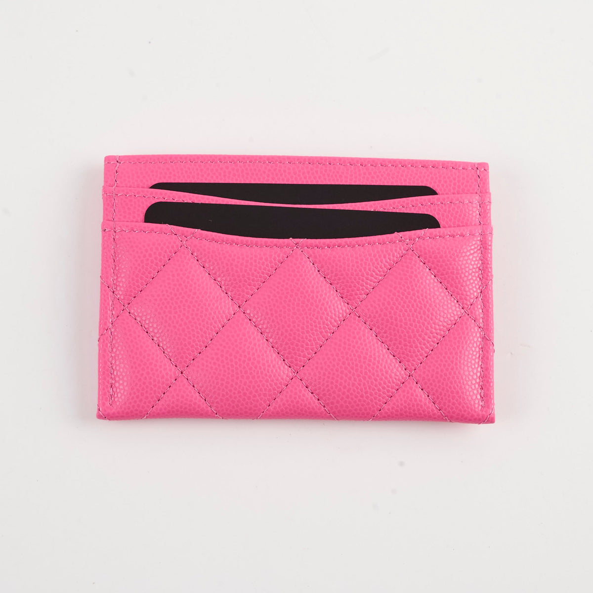 Chanel Card Holder Hot Pink - photo 2