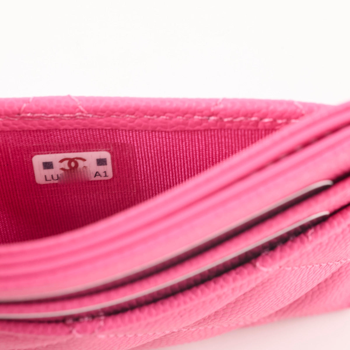 Chanel Card Holder Hot Pink - photo 5