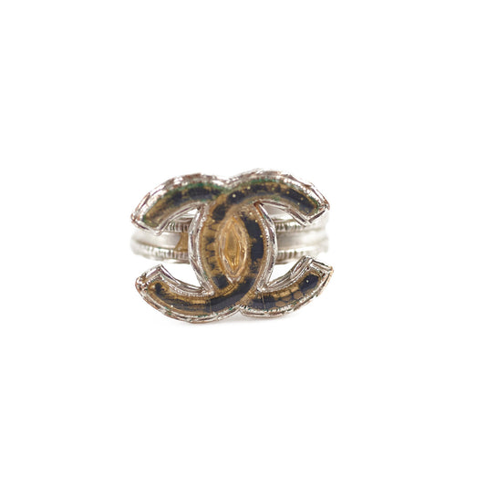 Chanel CC Logo Ring Costume Jewelry Size 52 - photo 1