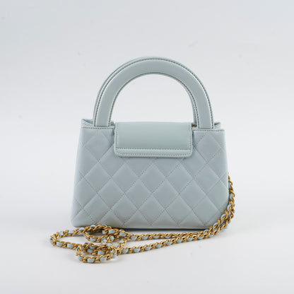 Chanel Mini Kelly Blue Calfskin Microchipped - photo 2