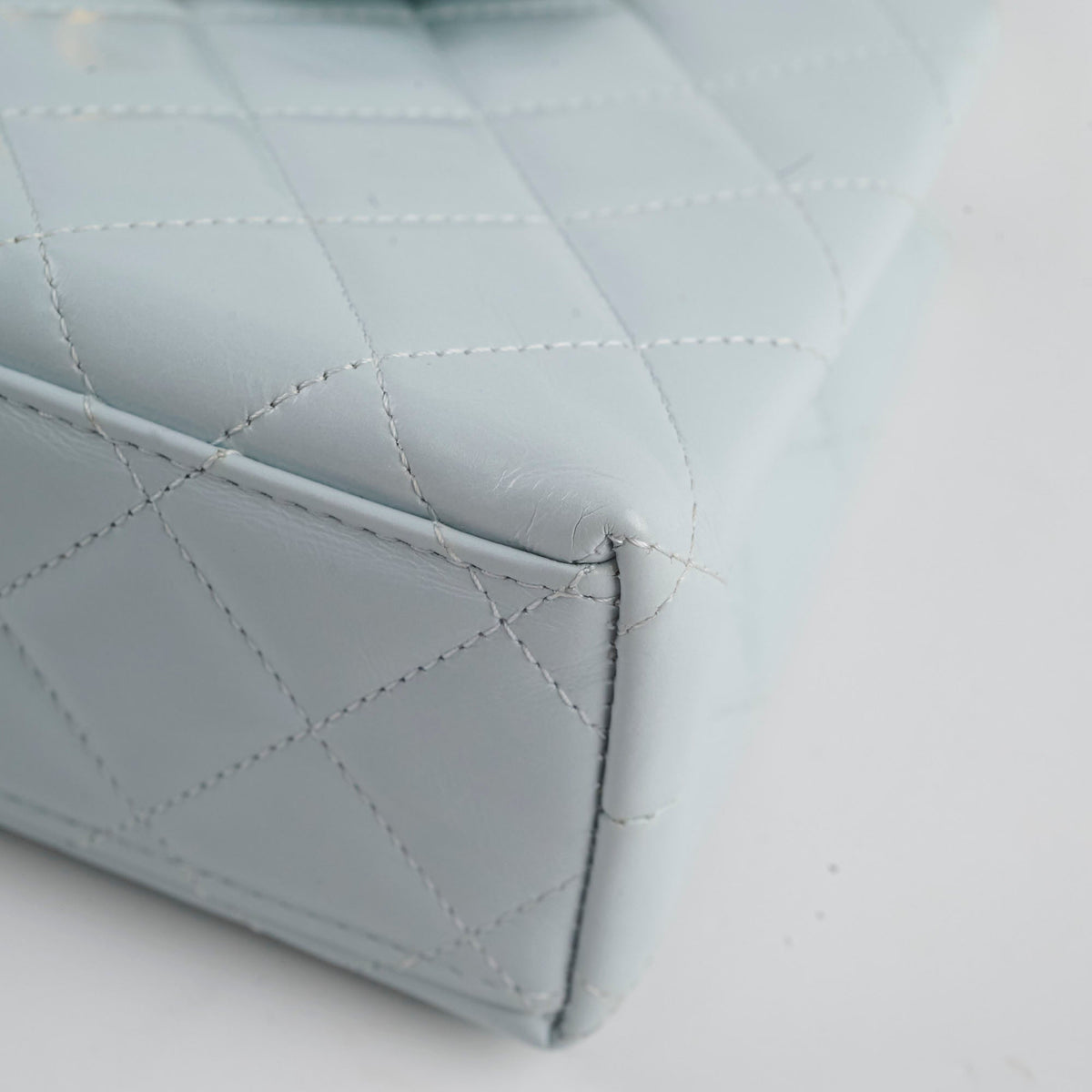 Chanel Mini Kelly Blue Calfskin Microchipped - photo 11