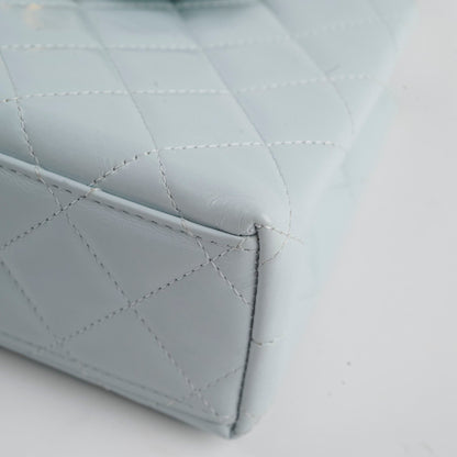 Chanel Mini Kelly Blue Calfskin Microchipped - photo 11