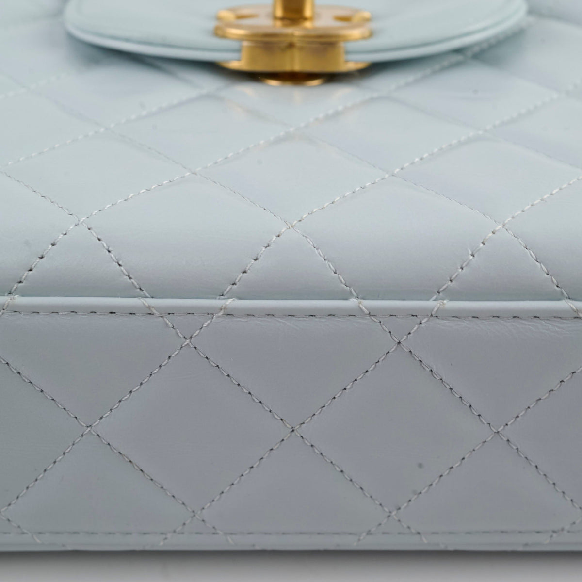 Chanel Mini Kelly Blue Calfskin Microchipped - photo 10