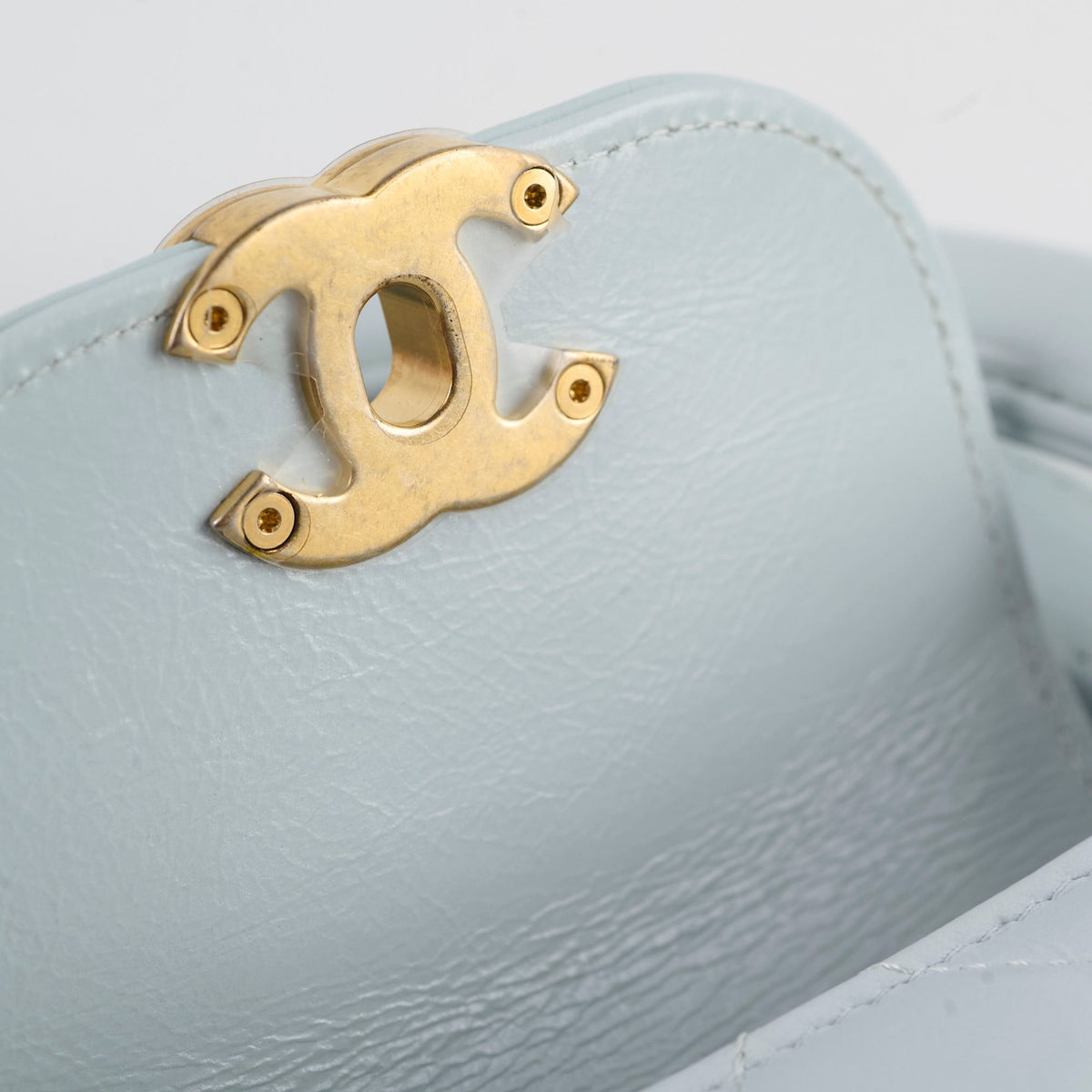 Chanel Mini Kelly Blue Calfskin Microchipped - photo 7
