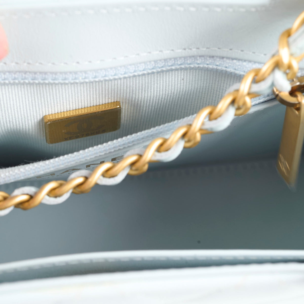 Chanel Mini Kelly Blue Calfskin Microchipped - photo 5