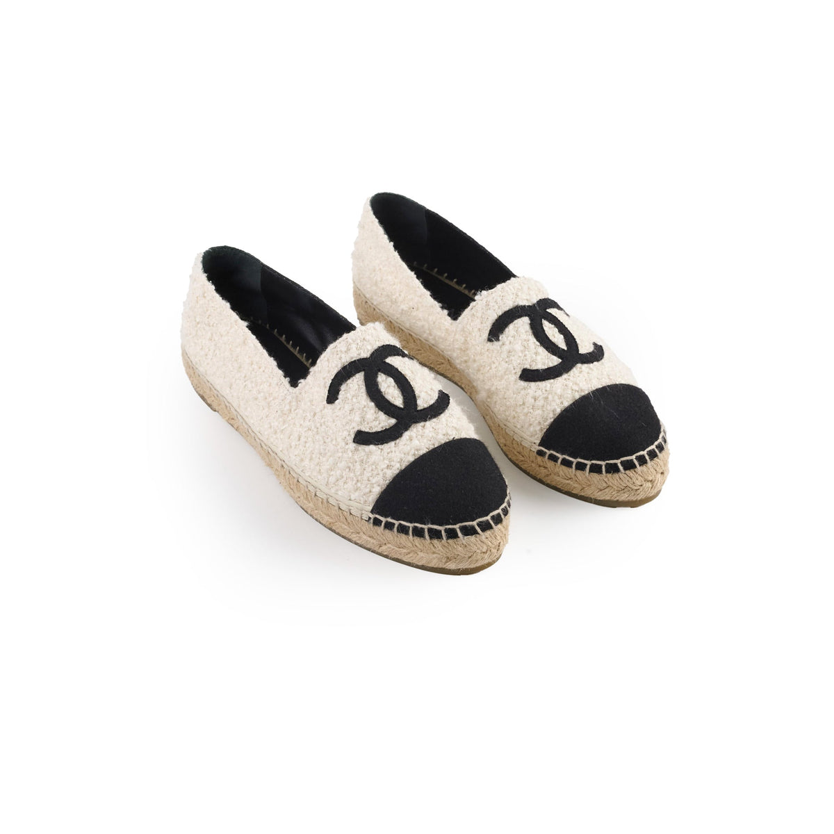 Chanel Espadrilles White/Black Size 40 - photo 1