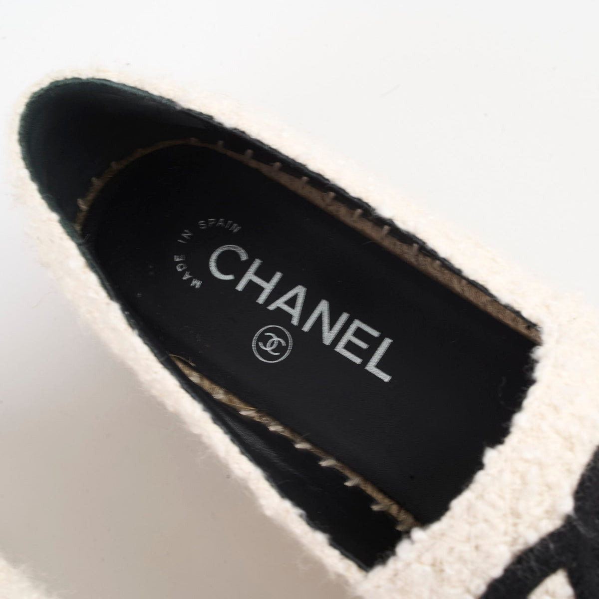 Chanel Espadrilles White/Black Size 40 - photo 11