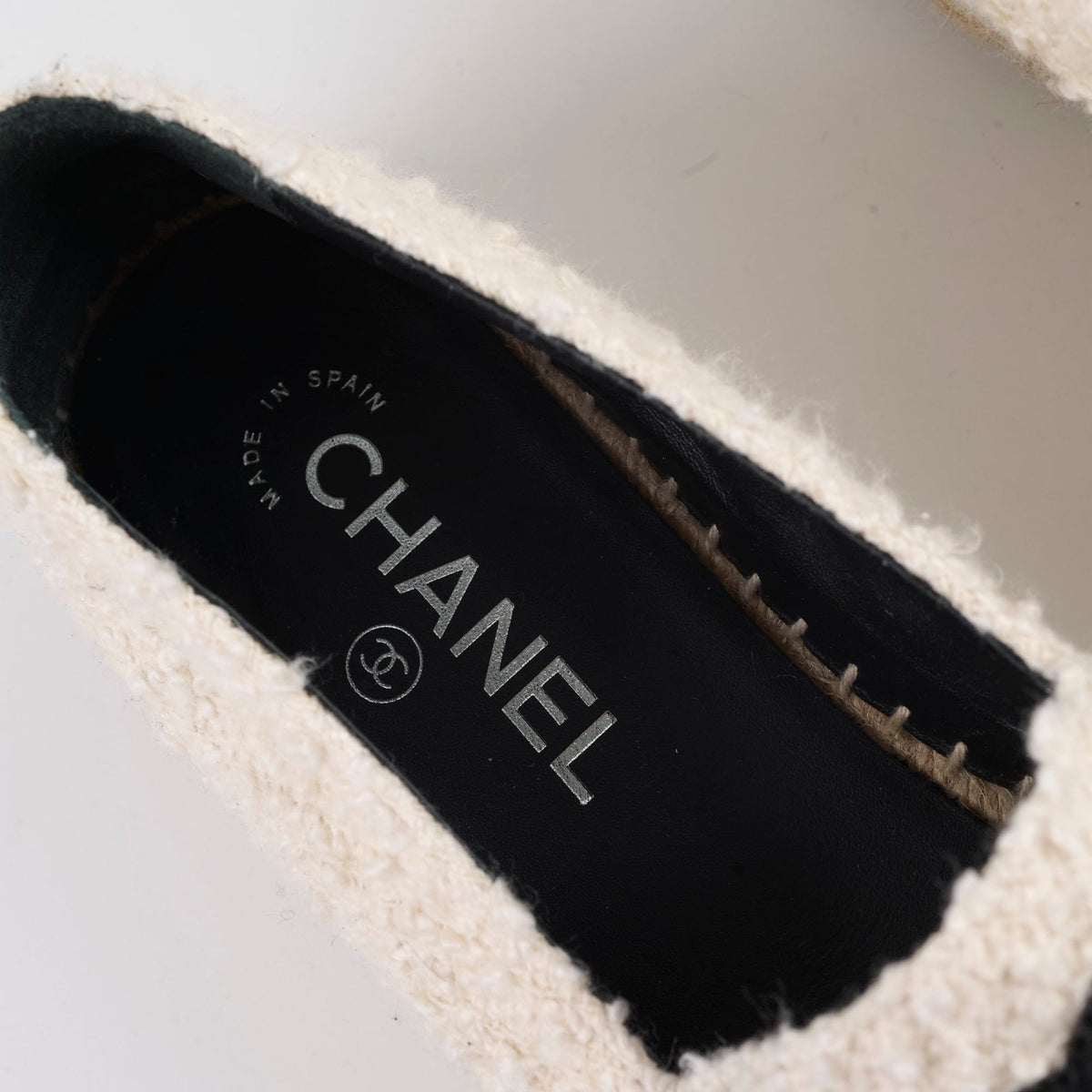 Chanel Espadrilles White/Black Size 40 - photo 10