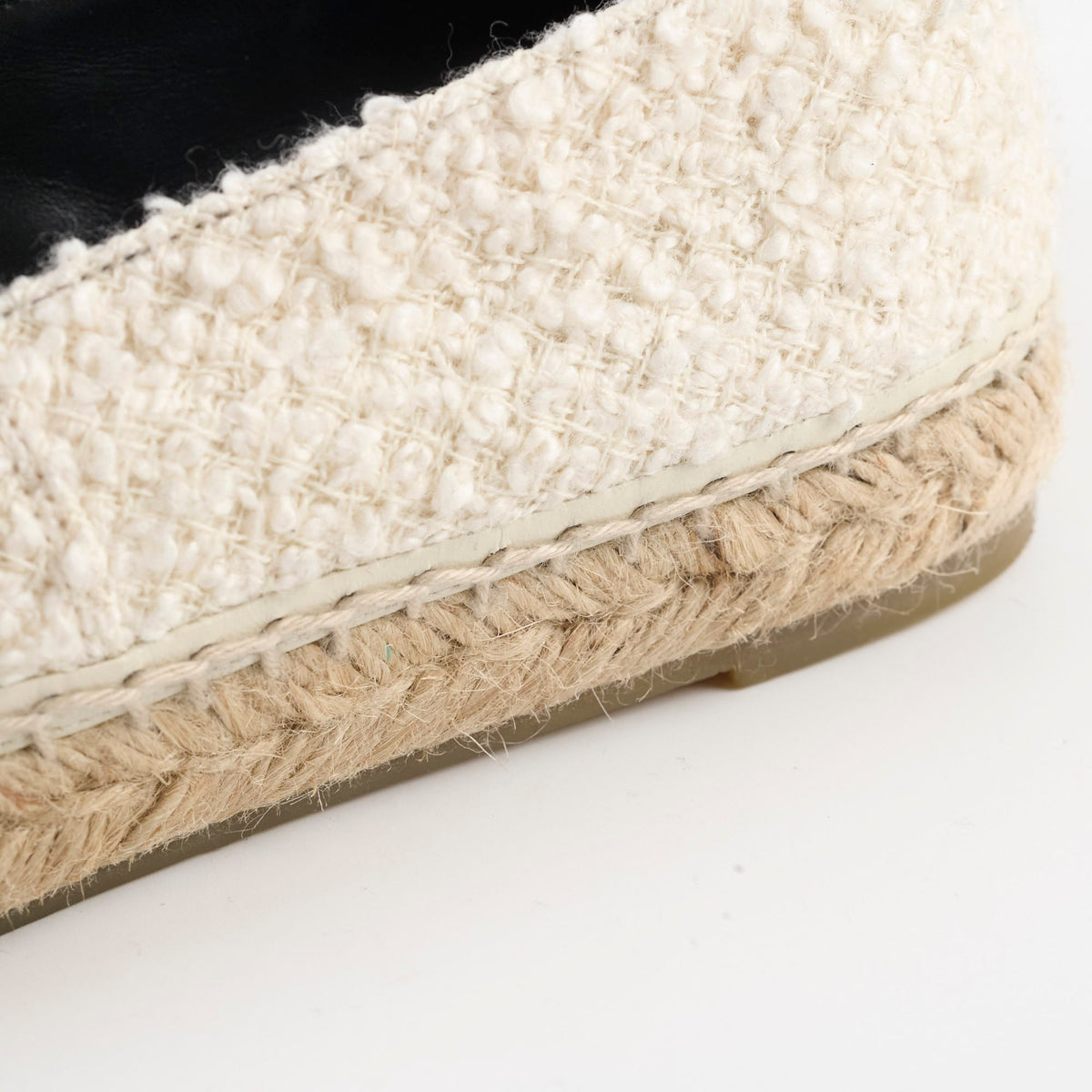 Chanel Espadrilles White/Black Size 40 - photo 9