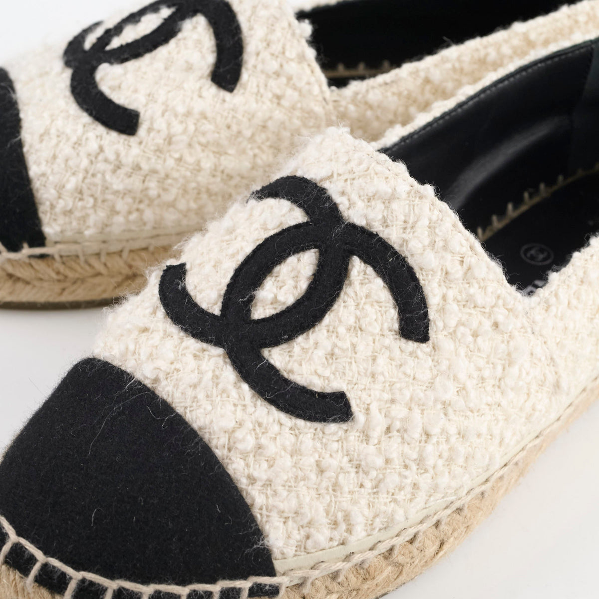 Chanel Espadrilles White/Black Size 40 - photo 7