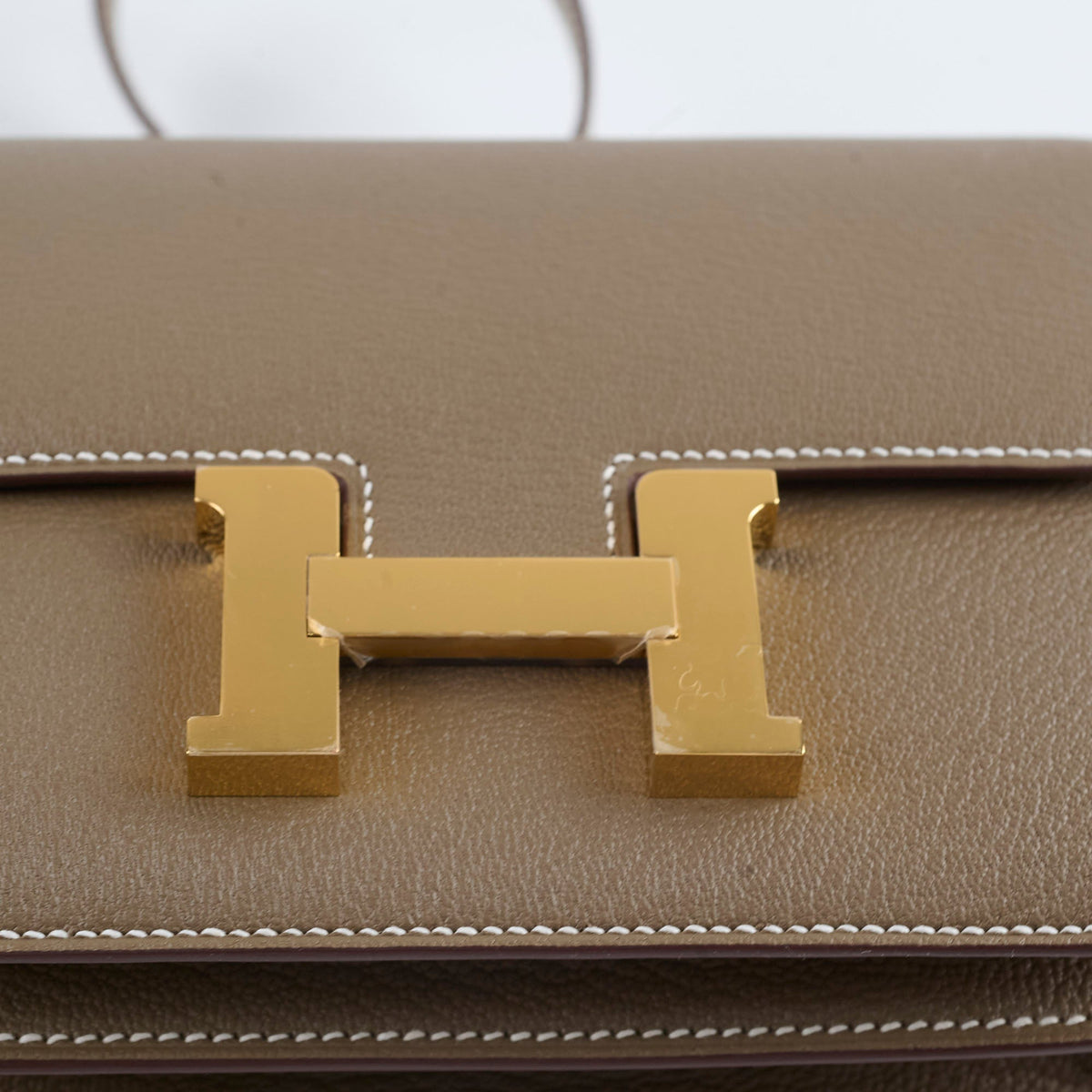 Hermes Mini Constance 18 Etoupe Chevre K Stamp 2025 - photo 12