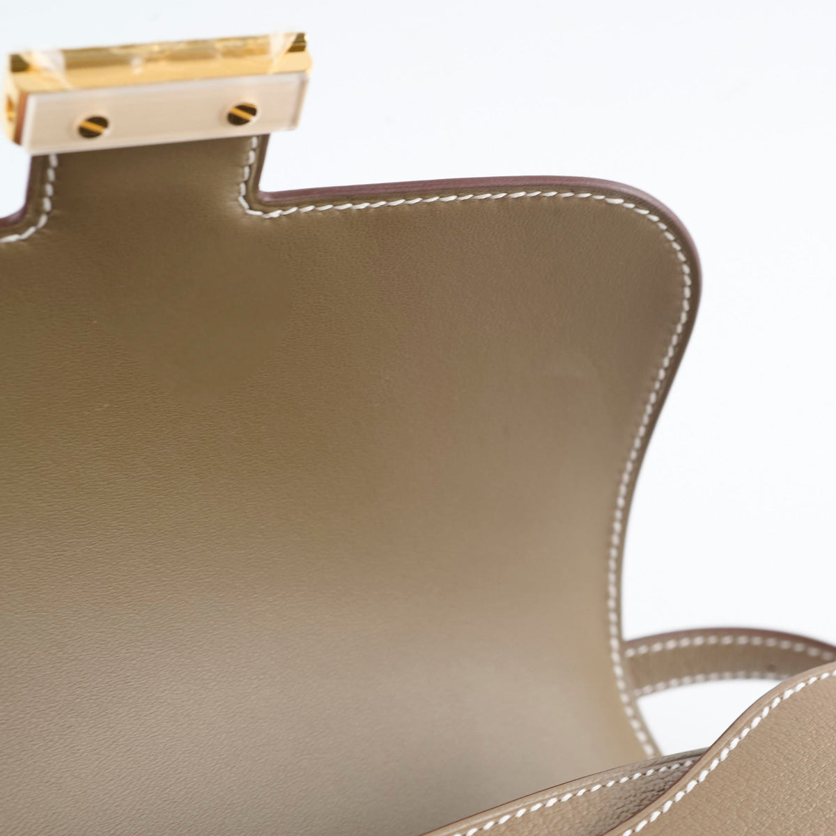 Hermes Mini Constance 18 Etoupe Chevre K Stamp 2025 - photo 7