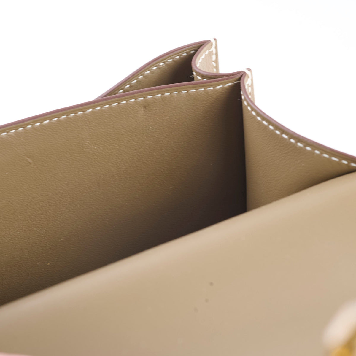 Hermes Mini Constance 18 Etoupe Chevre K Stamp 2025 - photo 5