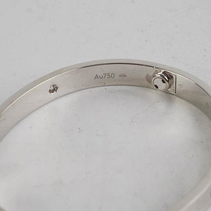 Cartier White Gold 4 Diamond Size 16 Bracelet - photo 5
