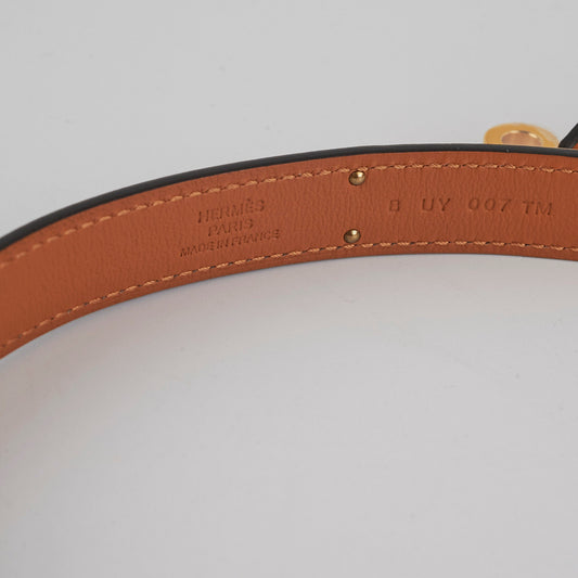 Hermes Kelly 18 Blanc Belt - photo 2