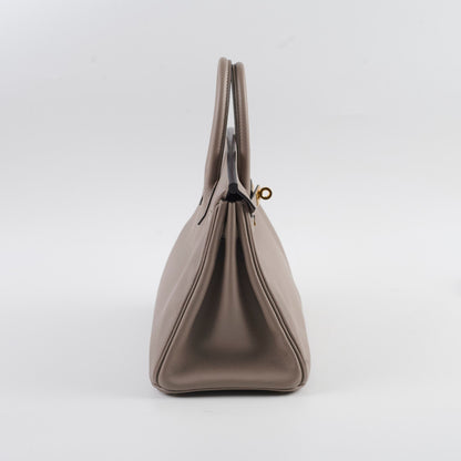 Hermes Birkin 25 Gris Ashphalt Novillo Stamp Y - photo 3