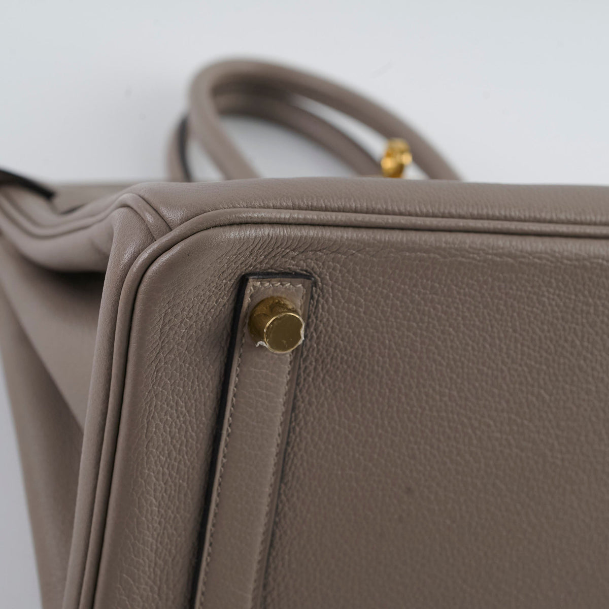 Hermes Birkin 25 Gris Ashphalt Novillo Stamp Y - photo 13