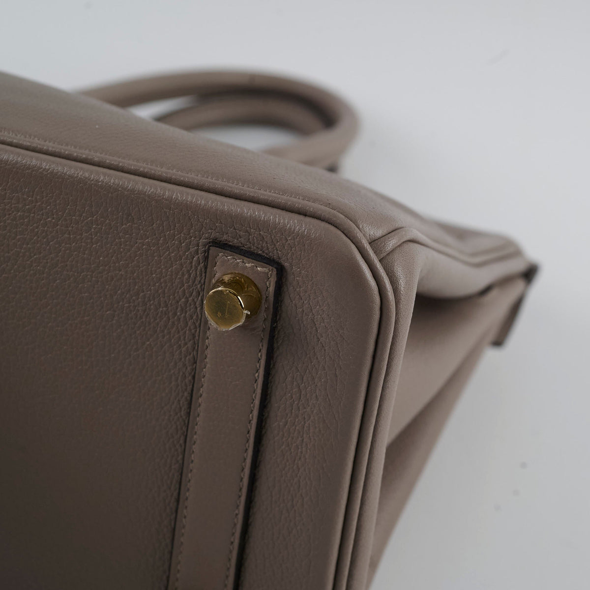 Hermes Birkin 25 Gris Ashphalt Novillo Stamp Y - photo 10