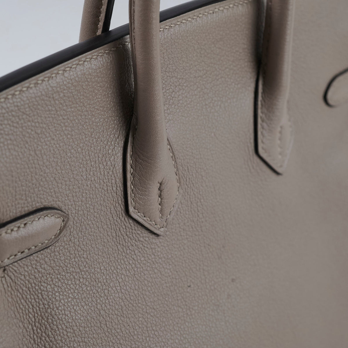 Hermes Birkin 25 Gris Ashphalt Novillo Stamp Y - photo 9