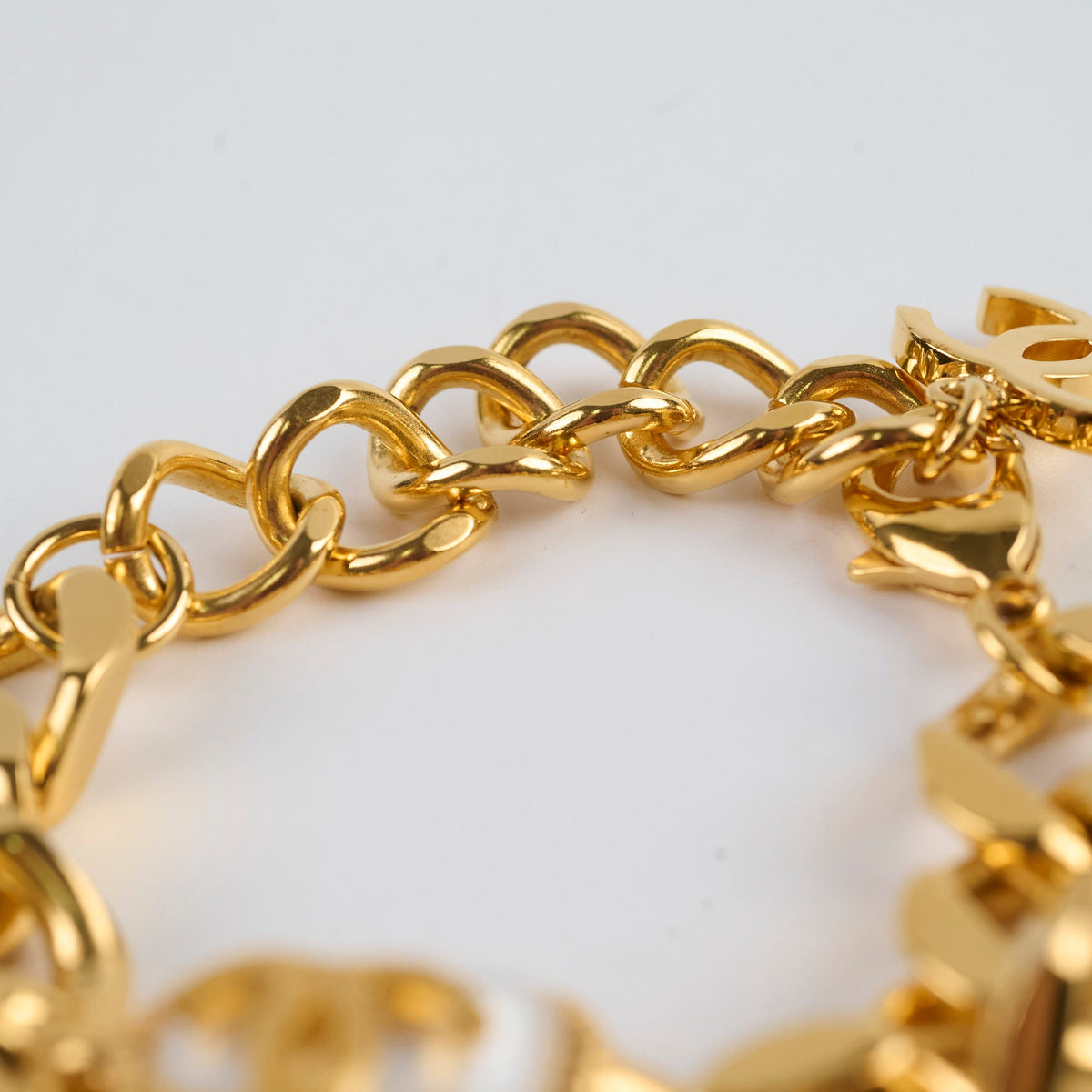 Chanel Pearl CC Chain Link Bracelet - photo 6