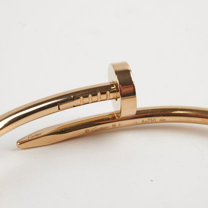 Cartier Juste Un Clou JUC Bracelet Yellow Gold Size 18 2019 - photo 4