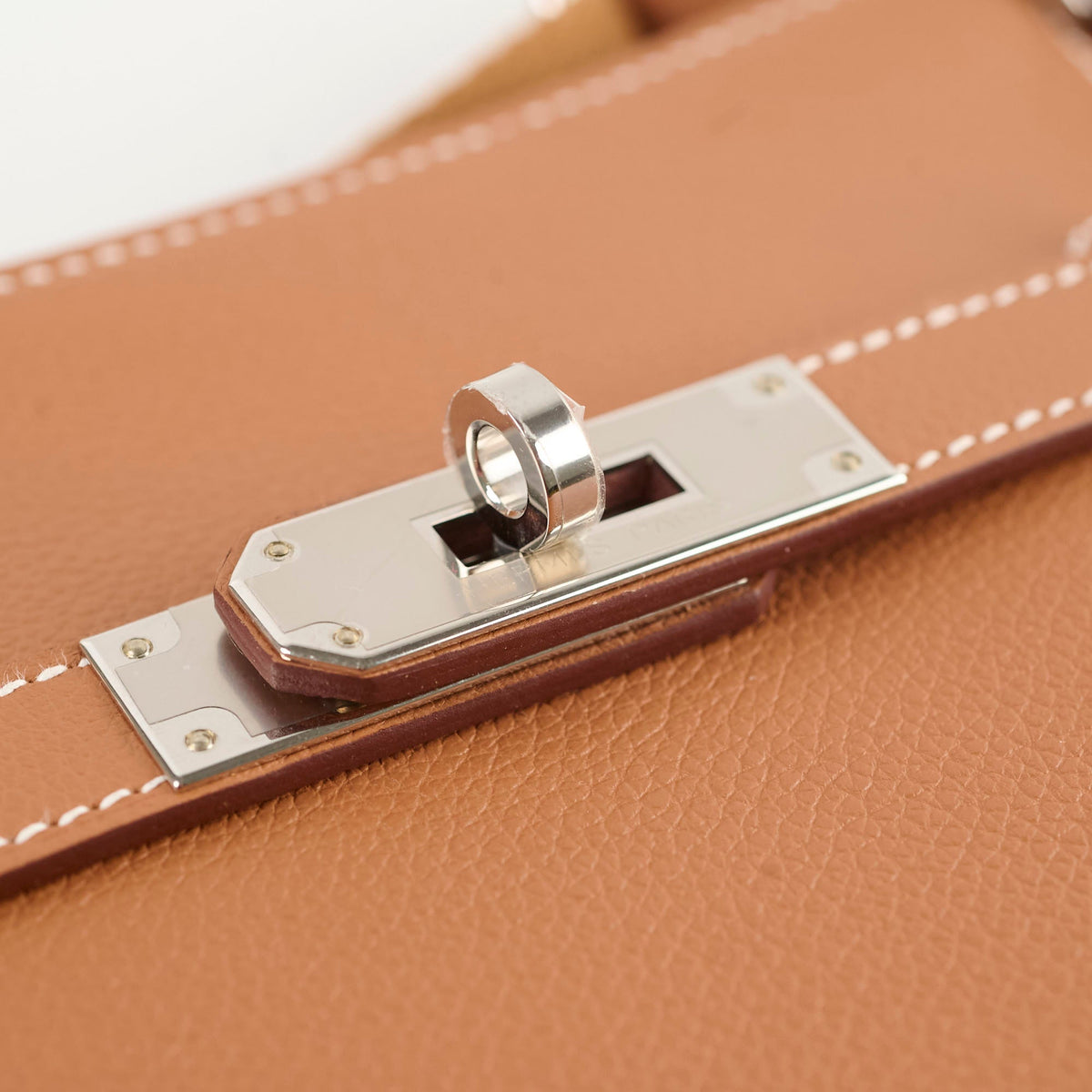 Hermes Mini Jypsiere Gold Evercolor B Stamp - photo 12